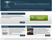 Tablet Screenshot of beaconforfreedom.org